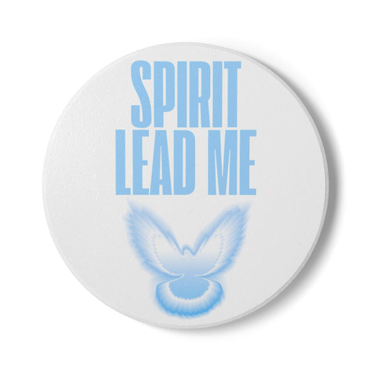 Spirit Lead Me Ceramic Coaster