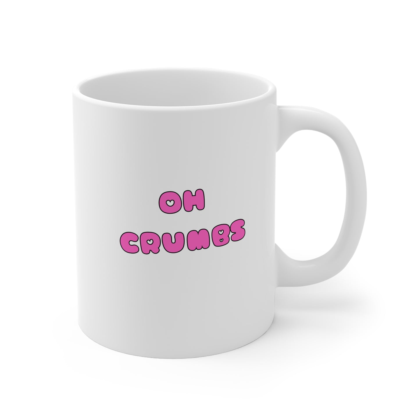 Oh Crumbs 11oz White Mug