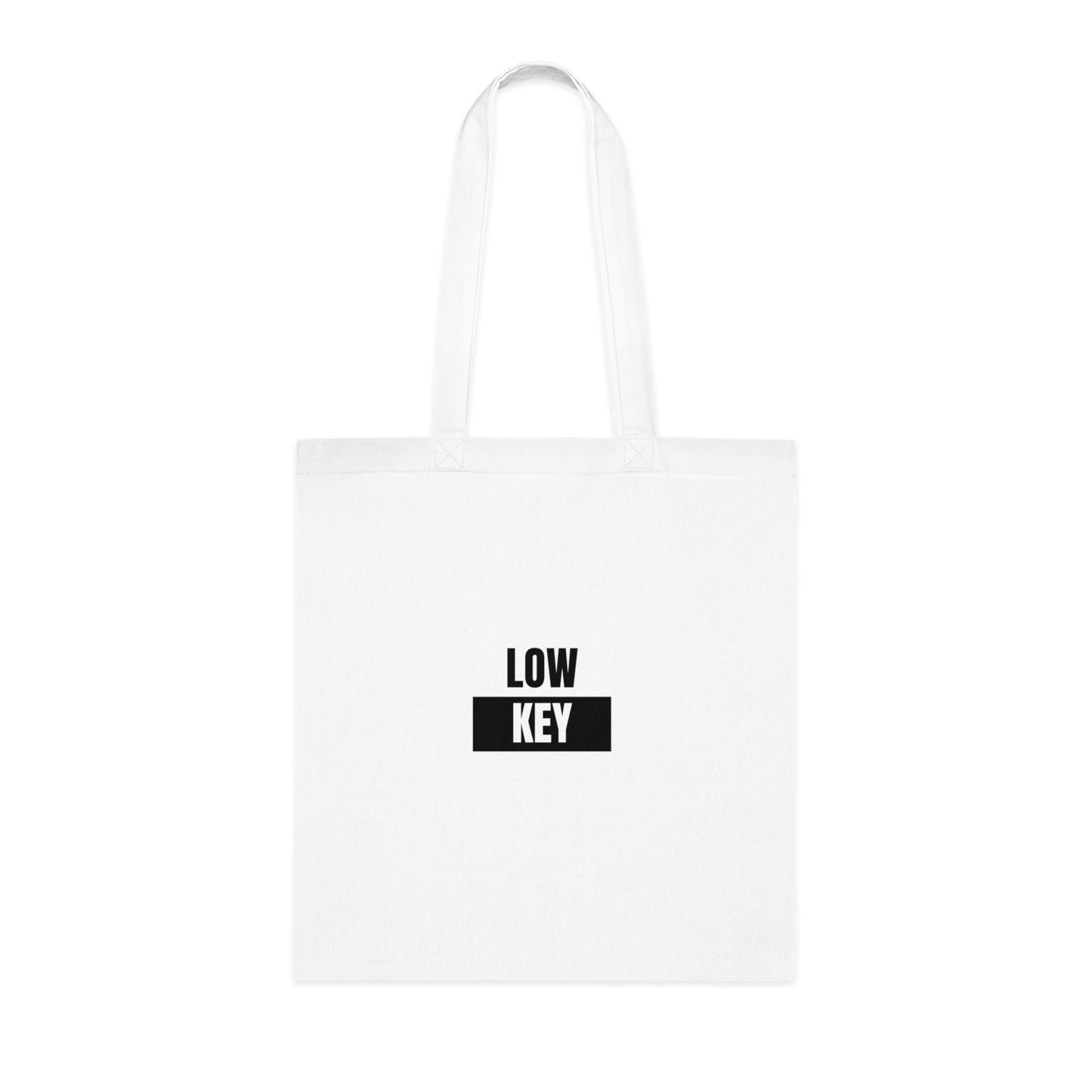 Low Key Cotton Tote