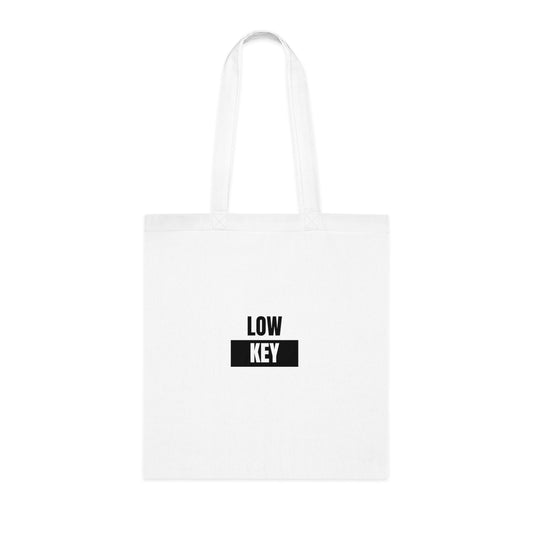 Low Key Cotton Tote