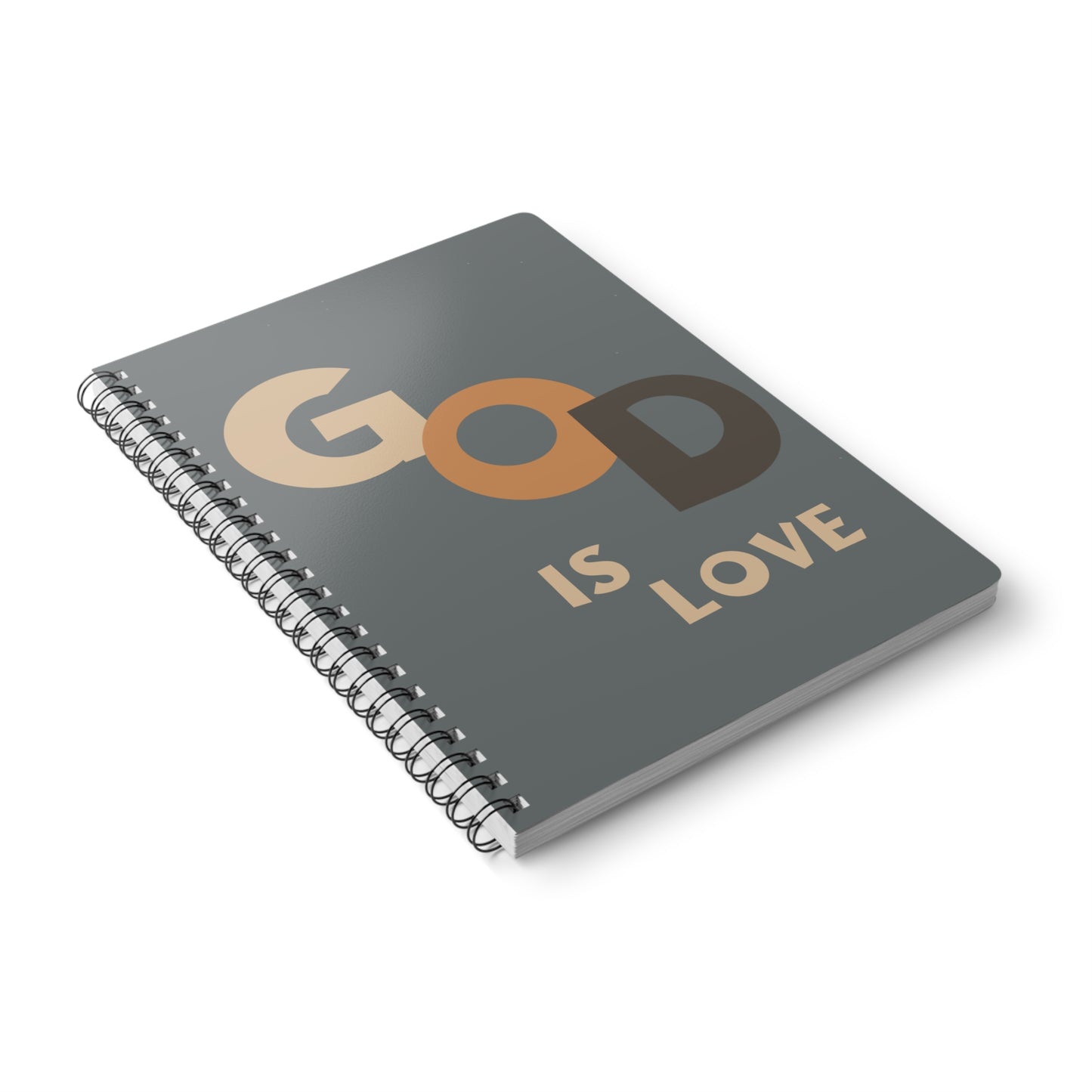 God Is Love Wirobound Softcover Notebook, A5