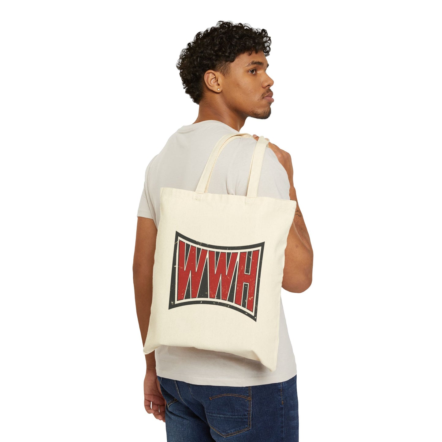 Worldwide Handsome (Jin) Cotton Canvas Tote Bag