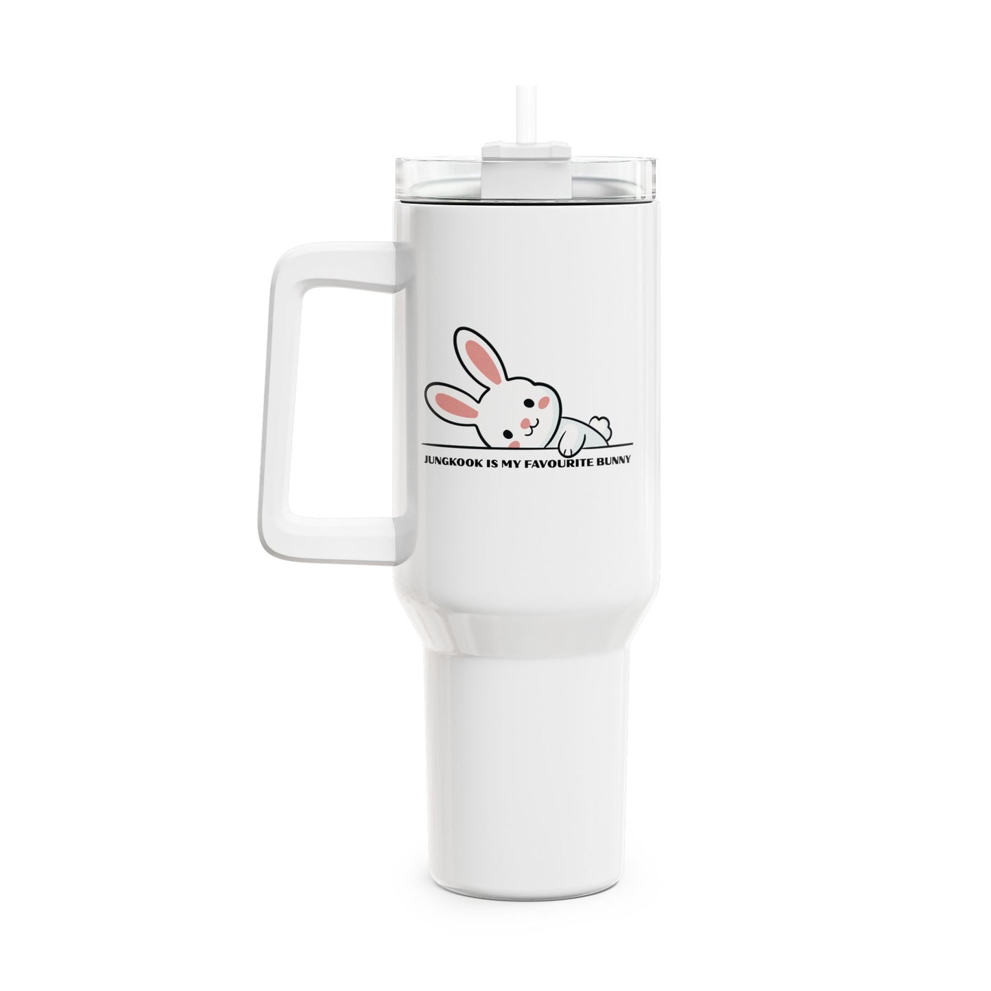 Jungkook Is My Favourite Bunny Tumbler, 40oz