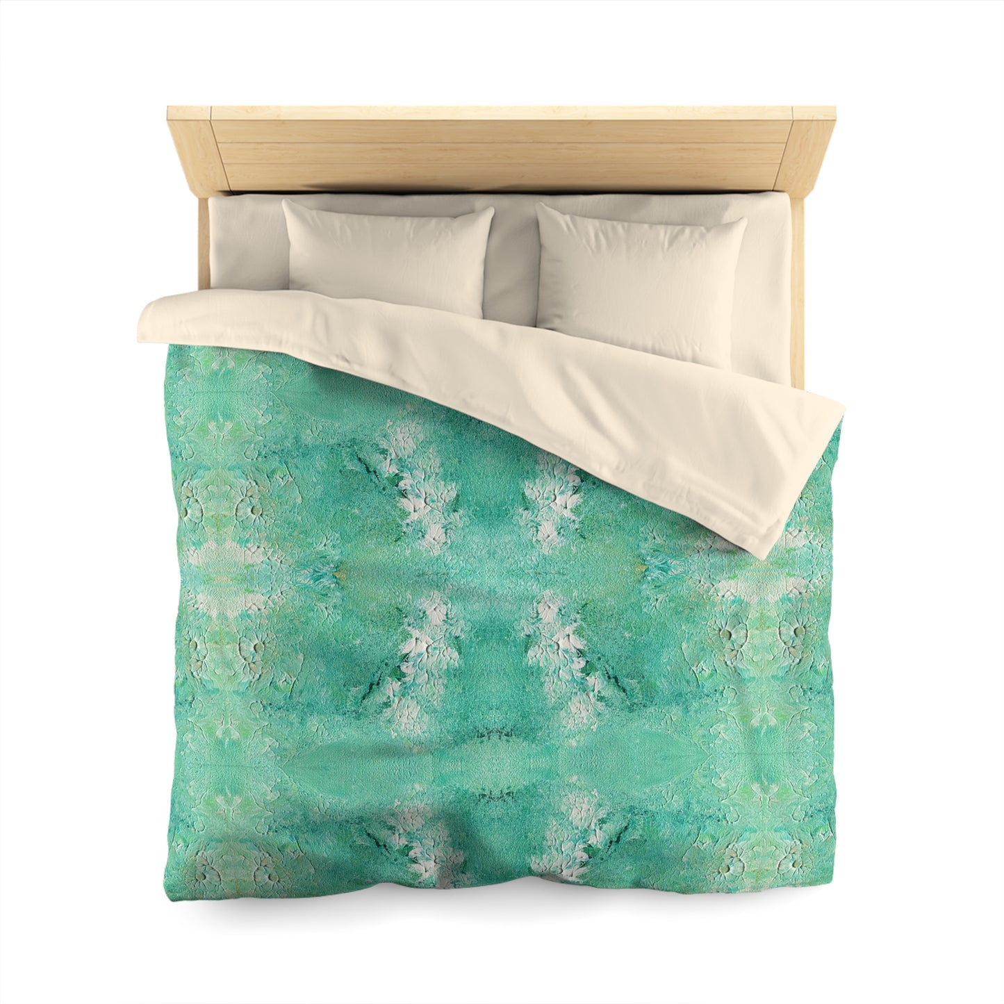 Chlorophyll Microfiber Duvet Cover