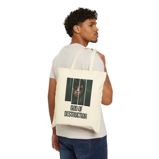 God Of Destruction (Namjoon) Cotton Canvas Tote Bag