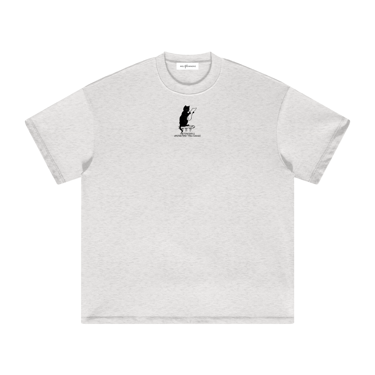 Pretending To Understand This Classic (Cat) Heavyweight T-Shirt