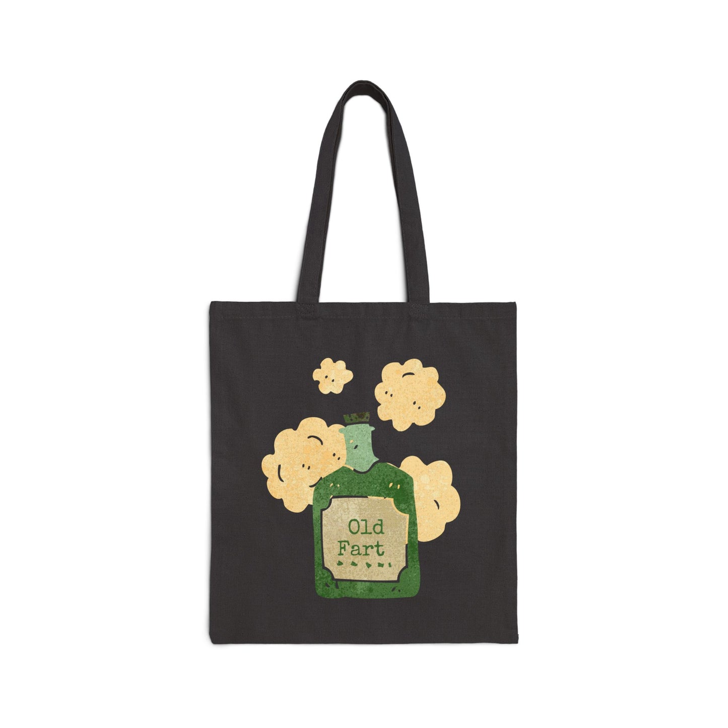 Old Fart (Jar) Cotton Canvas Tote Bag