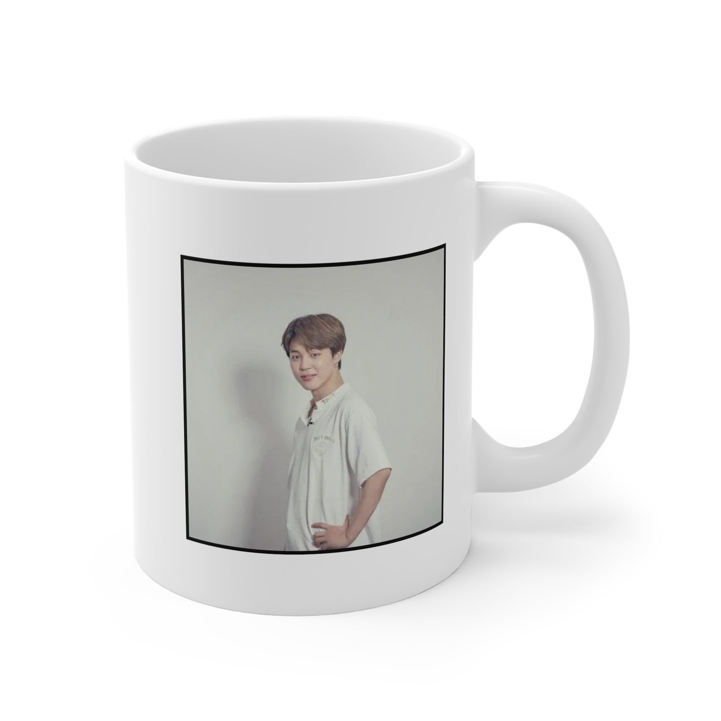 Jimin Portrait 11oz White Mug