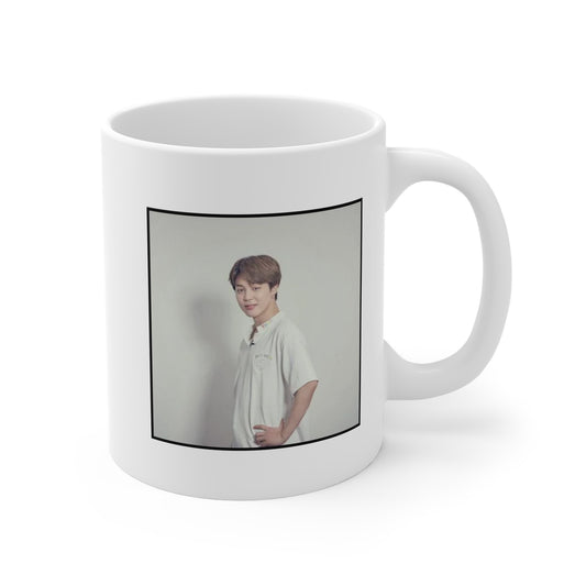 Jimin Portrait 11oz White Mug