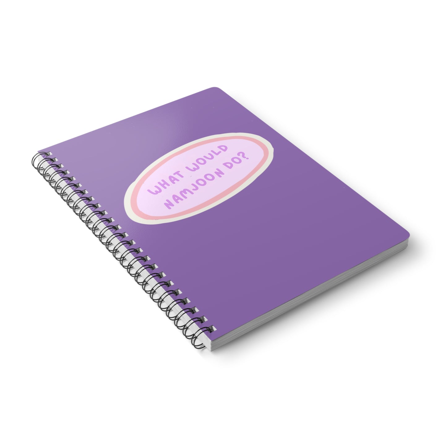 What Would Namjoon Do? Wirobound Softcover Notebook, A5
