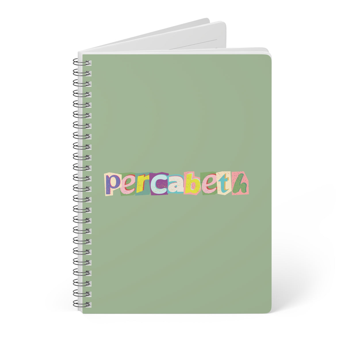 Percabeth (Scrap) Wirobound Softcover Notebook, A5