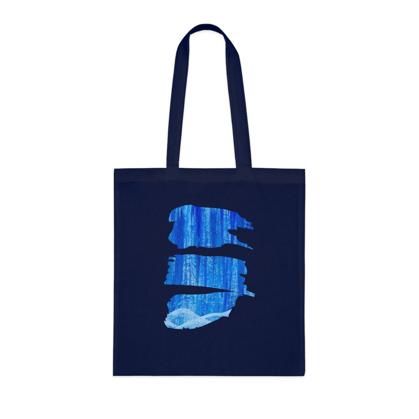 Brush Stroke Cotton Tote