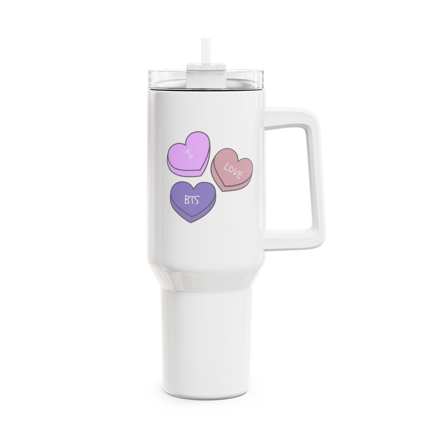 I Love BTS Tumbler, 40oz