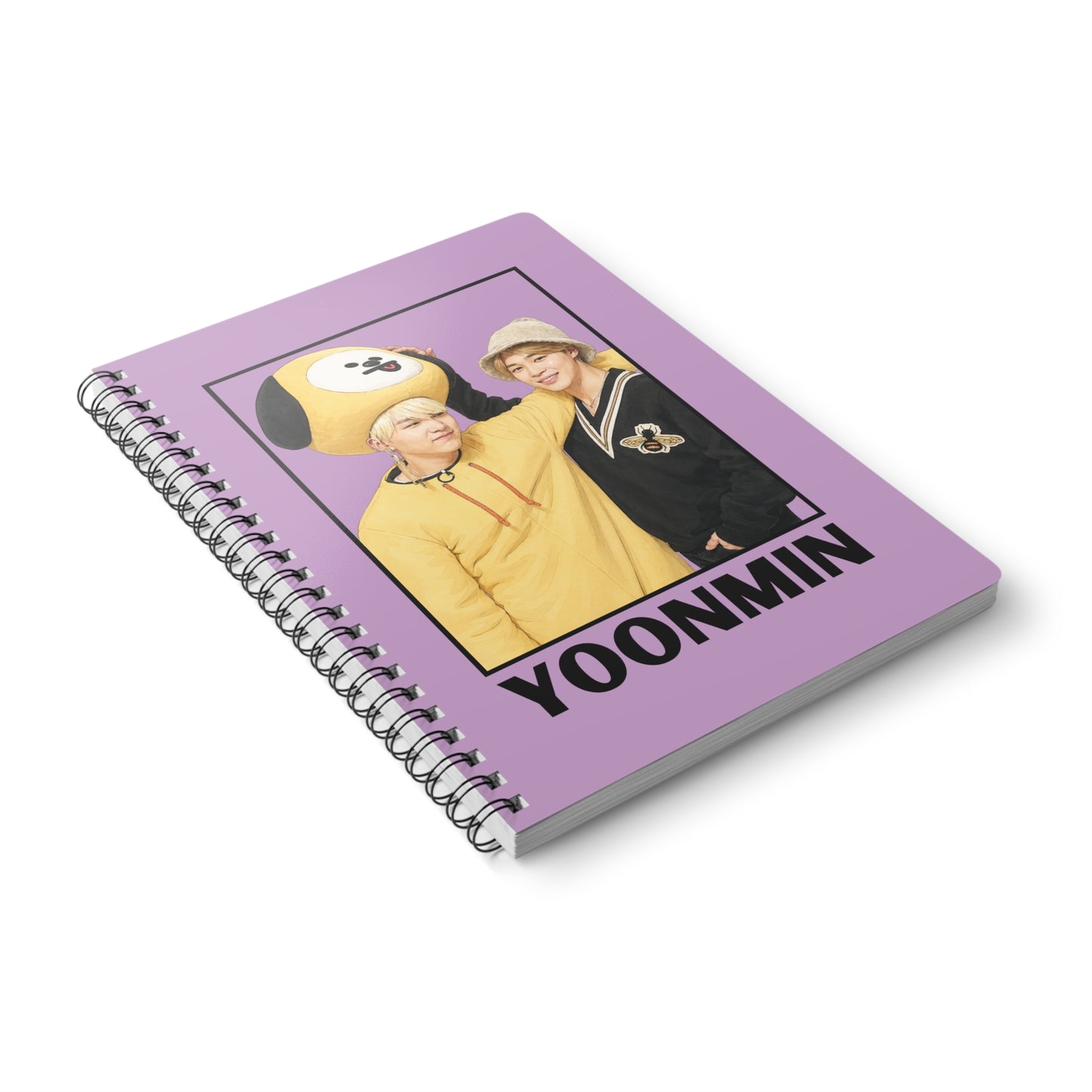 Yoonmin (Yoongi Costume & Jimin) Wirobound Softcover Notebook, A5