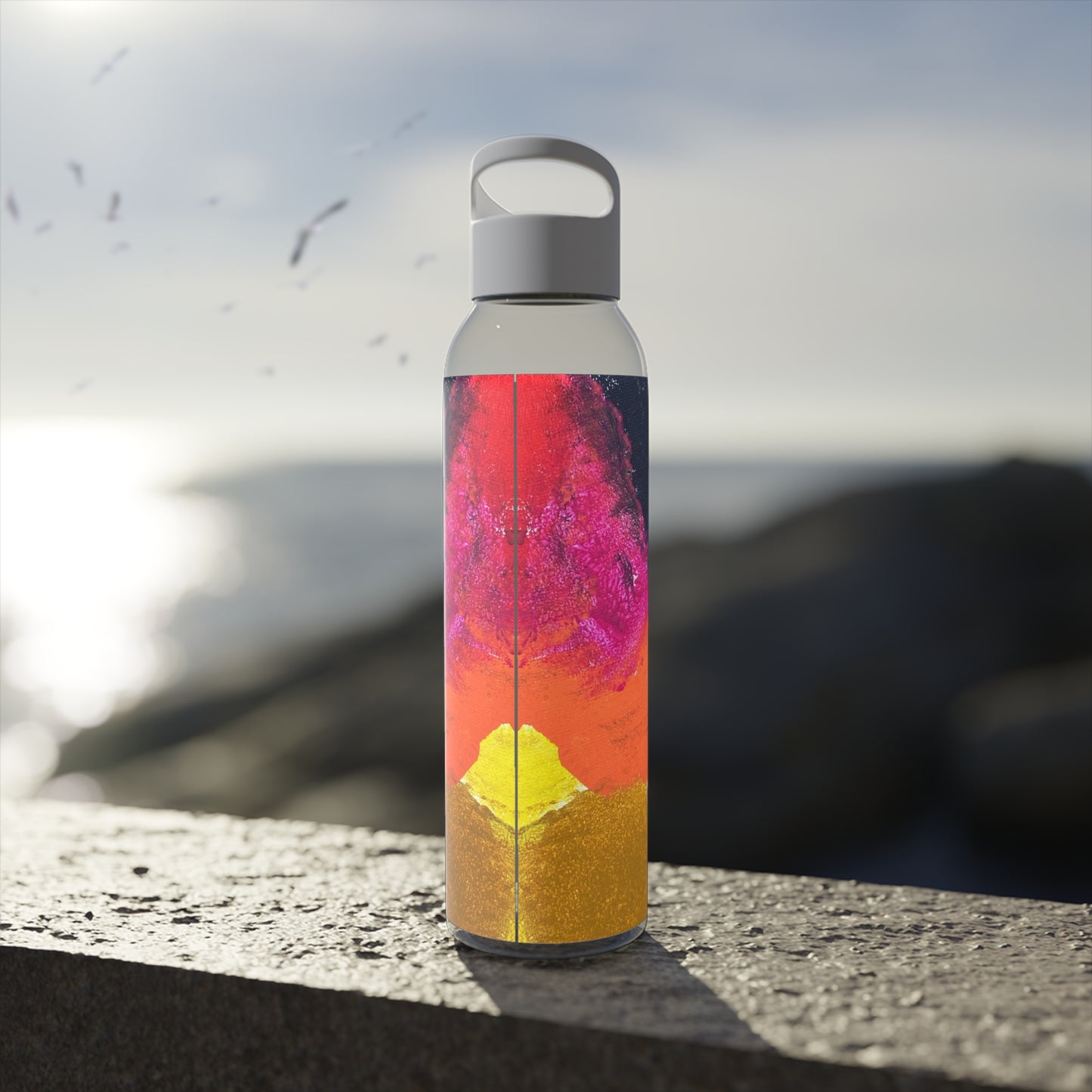 Thru A Rough Patch Sky Water Bottle