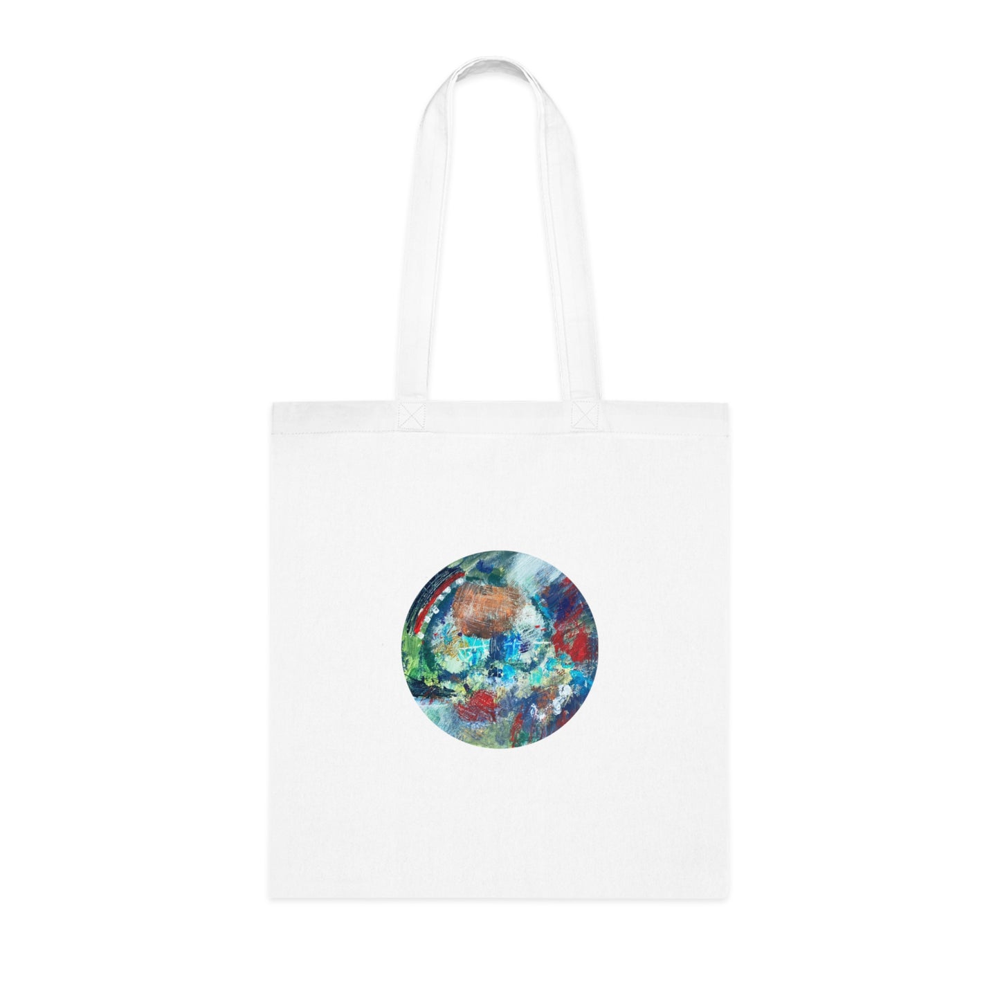 Ur Mouth is a Gift (Circle) Cotton Tote