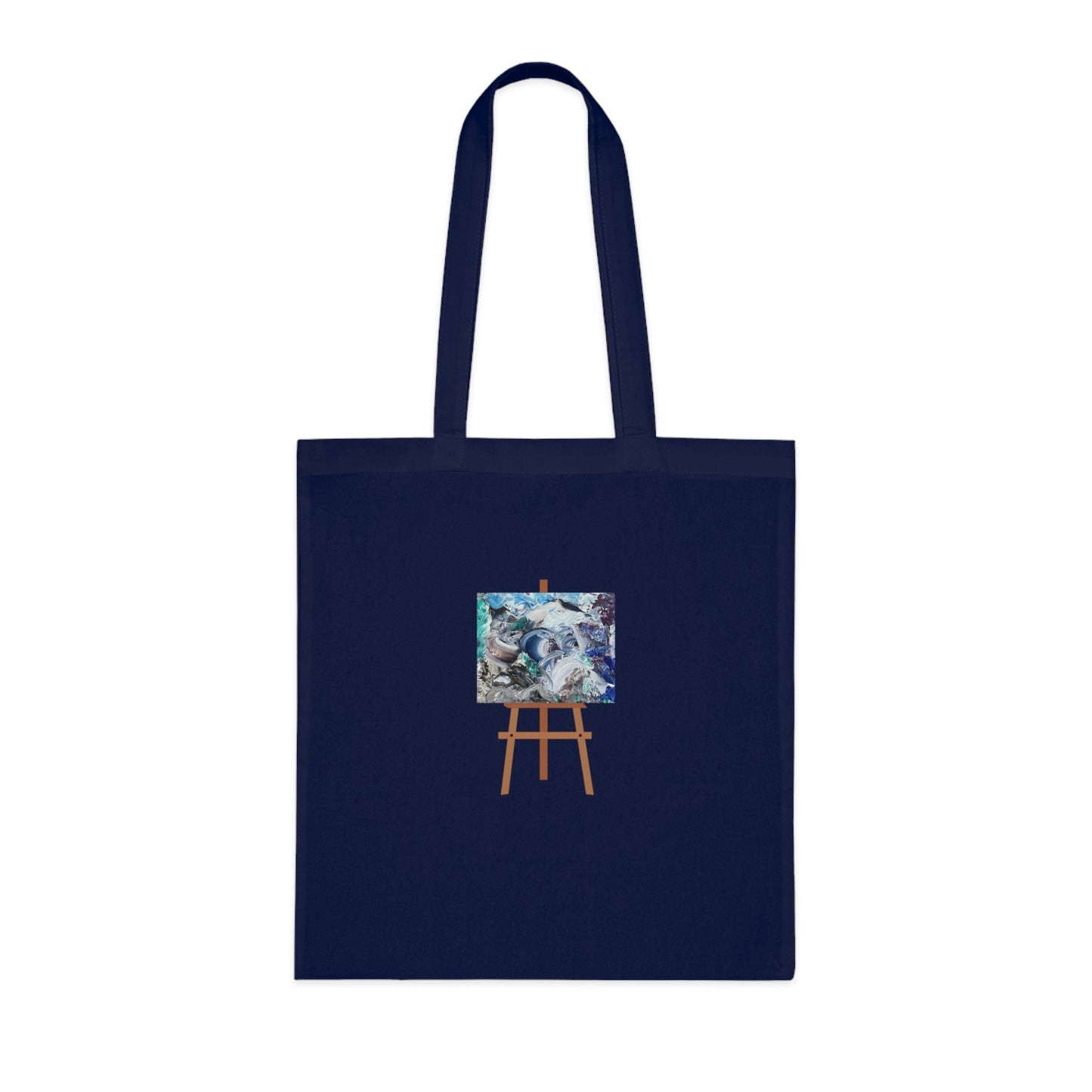 Catch A Big Wave (Easel) Cotton Tote