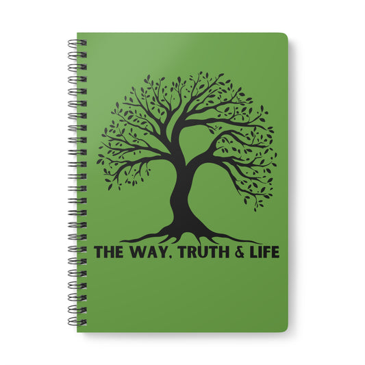 The Way, Truth & Life Wirobound Softcover Notebook, A5