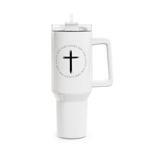 God Loves You Tumbler, 40oz
