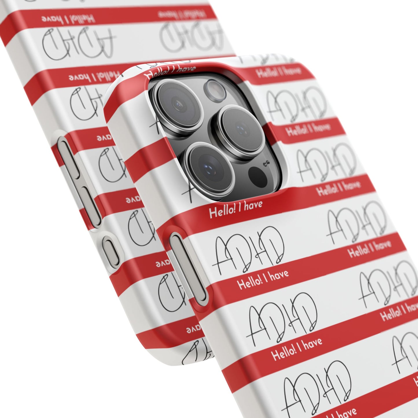 Hello I Have ADHD Snap Cases