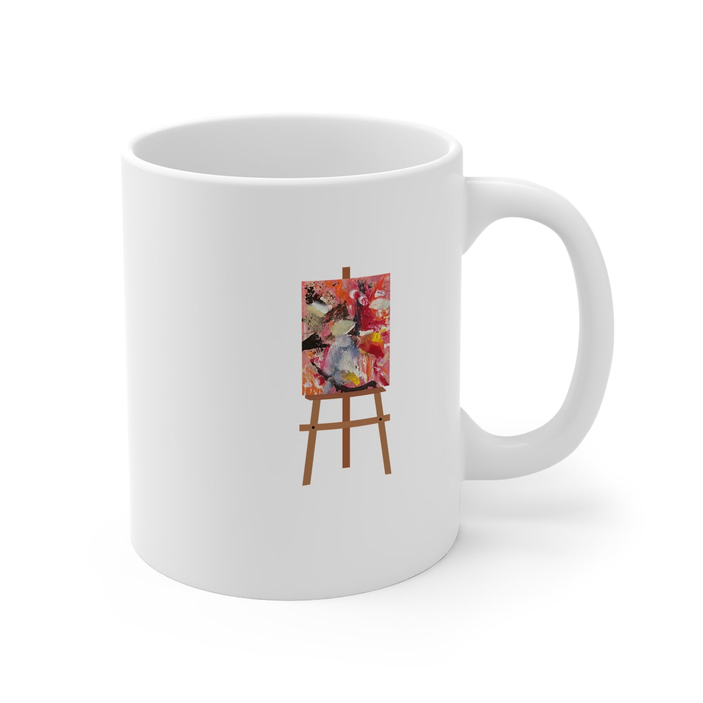 It's A Pleasure (Easel) 11oz White Mug