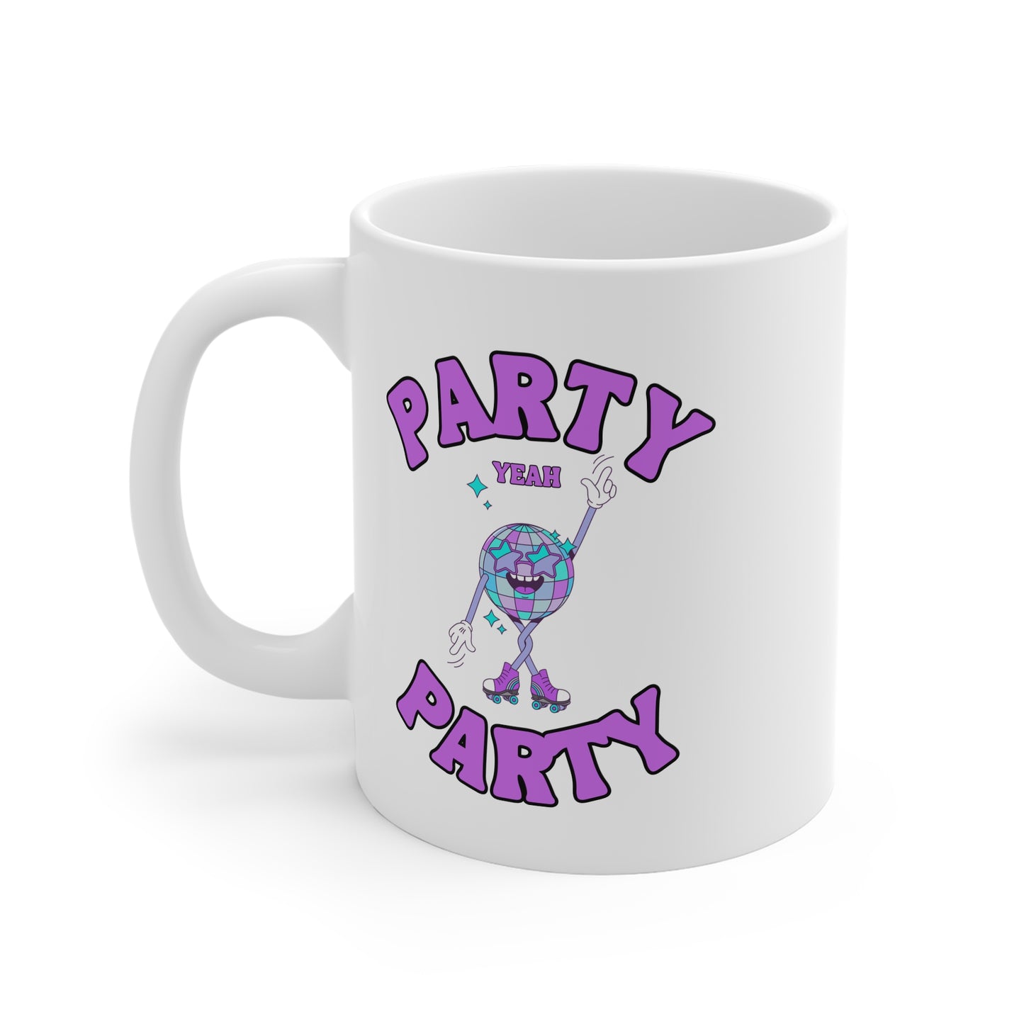 Party Party Yeah (Jungkook) 11oz White Mug