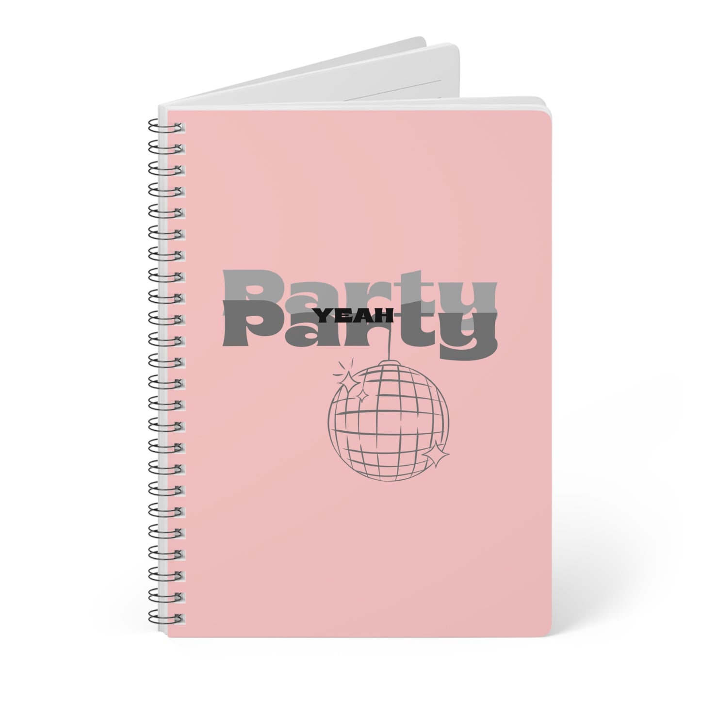 Party Party Yeah (Jungkook) Wirobound Softcover Notebook, A5
