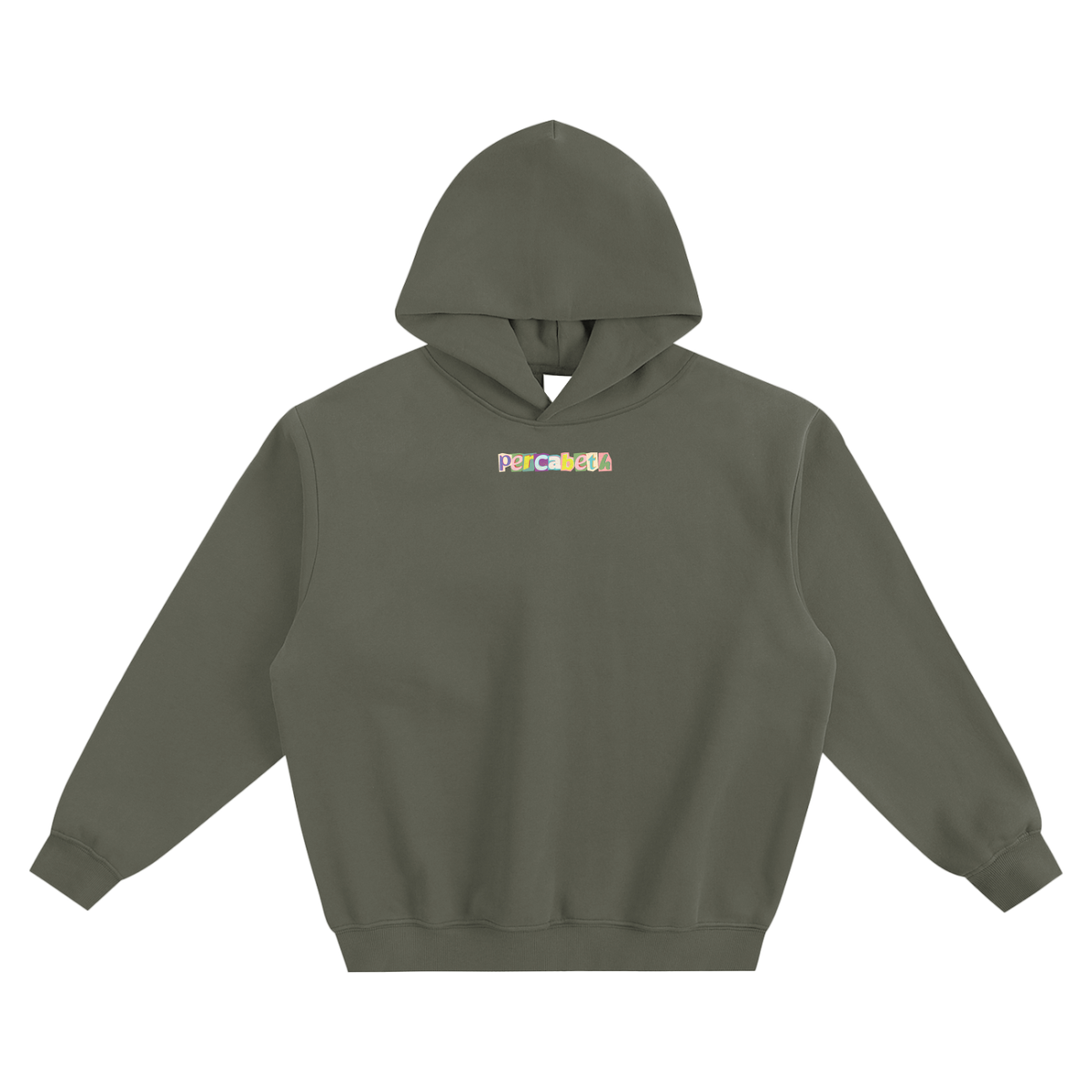Percabeth Scrap (Percy Jackson) Fleeced Boxy Hoodie