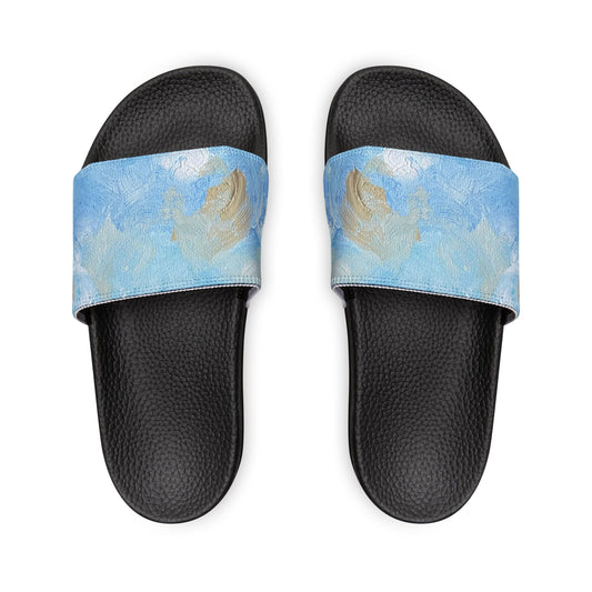 Earing On The Side Of Wispy Men's Removable-Strap Sandals