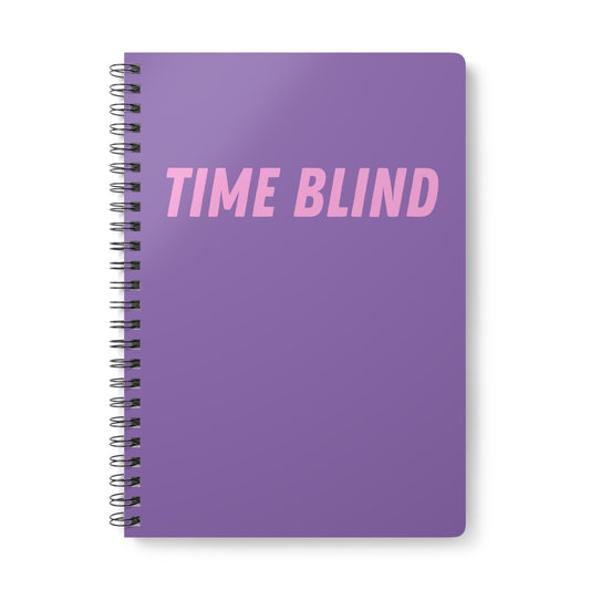 Time Blind Wirobound Softcover Notebook, A5