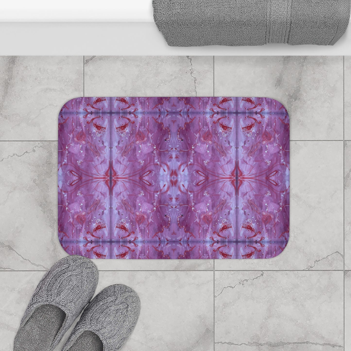Bloody Romantic Bath Mat