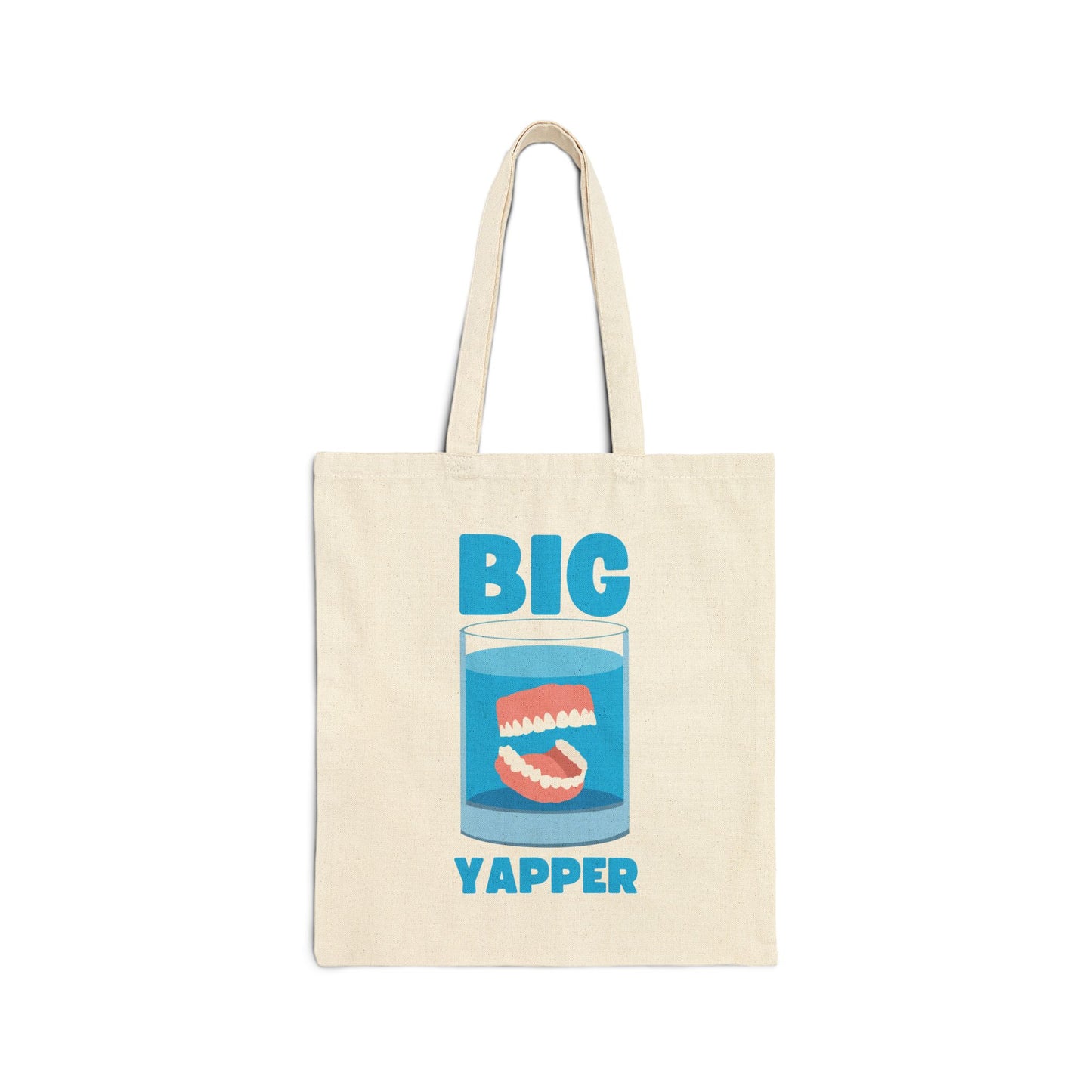 Big Yapper Cotton Canvas Tote Bag