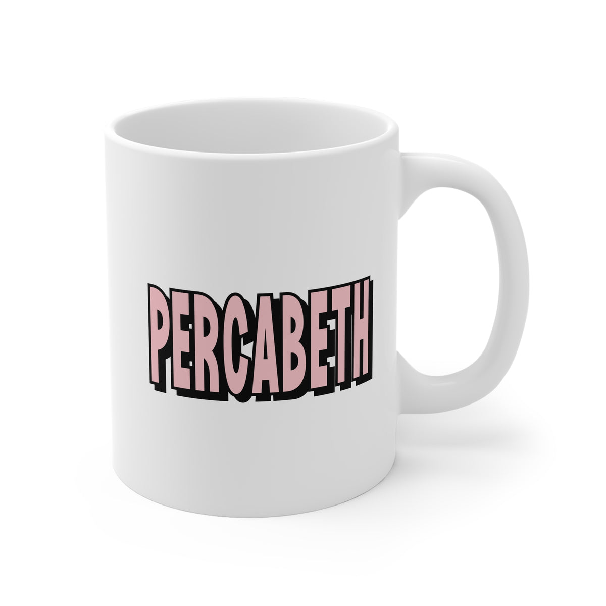 Percabeth Pink (Percy Jackson) 11oz White Mug