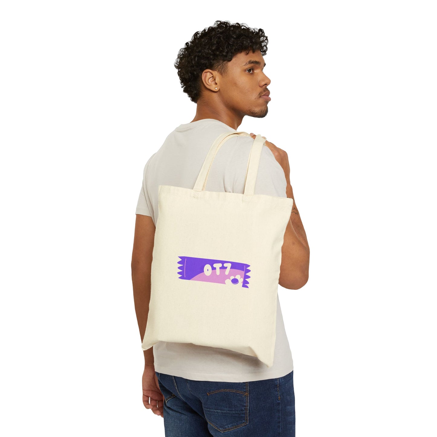 OT7 BTS Oreo Cotton Canvas Tote Bag
