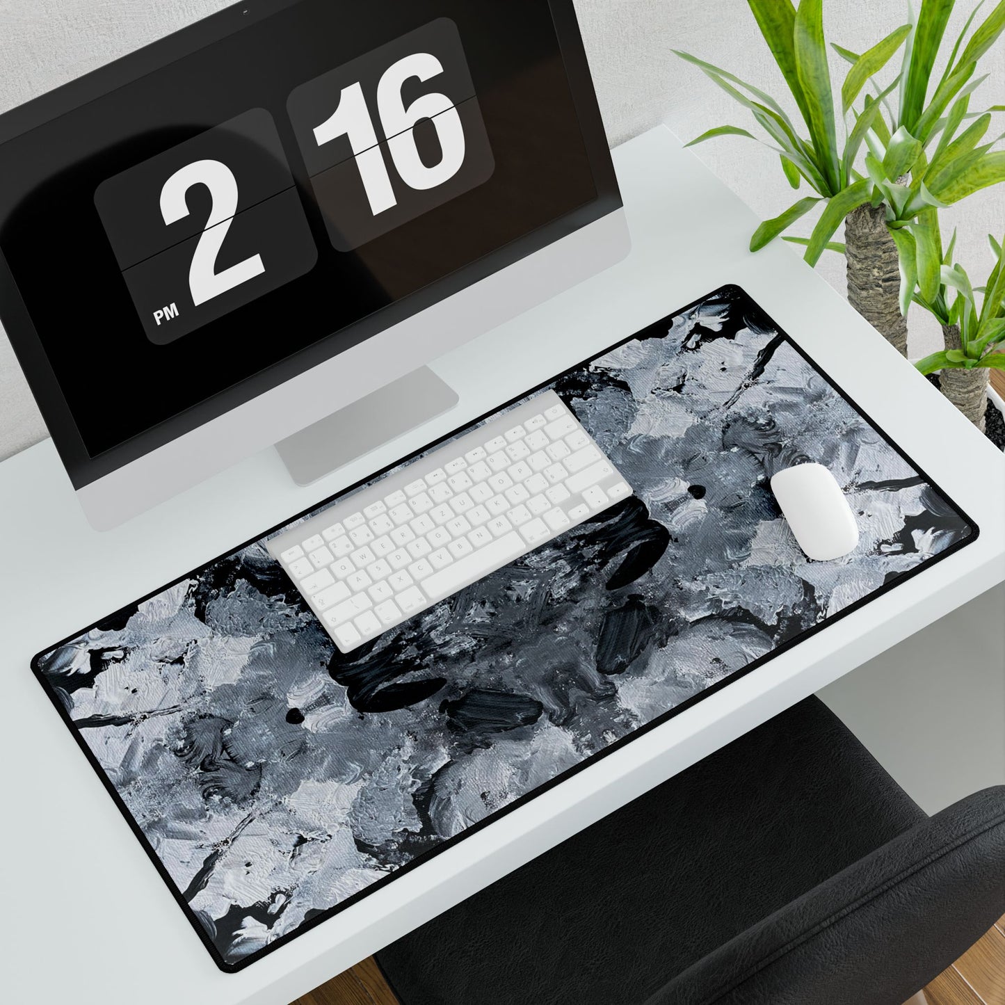 Onyx Moron Desk Mat
