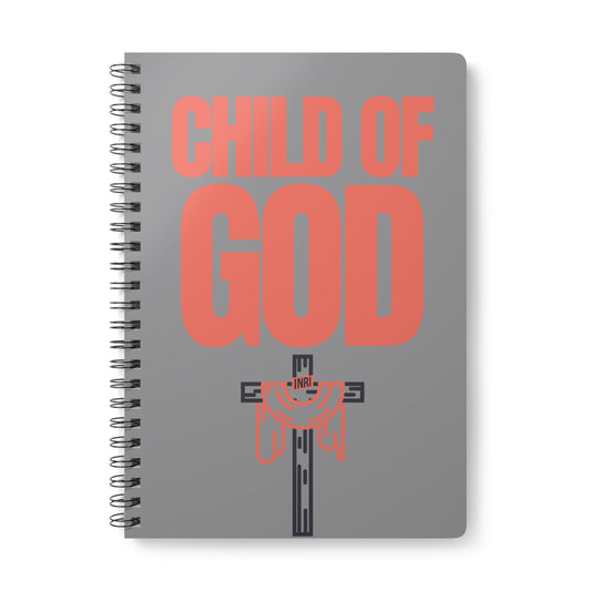 Child Of God (1) Wirobound Softcover Notebook, A5