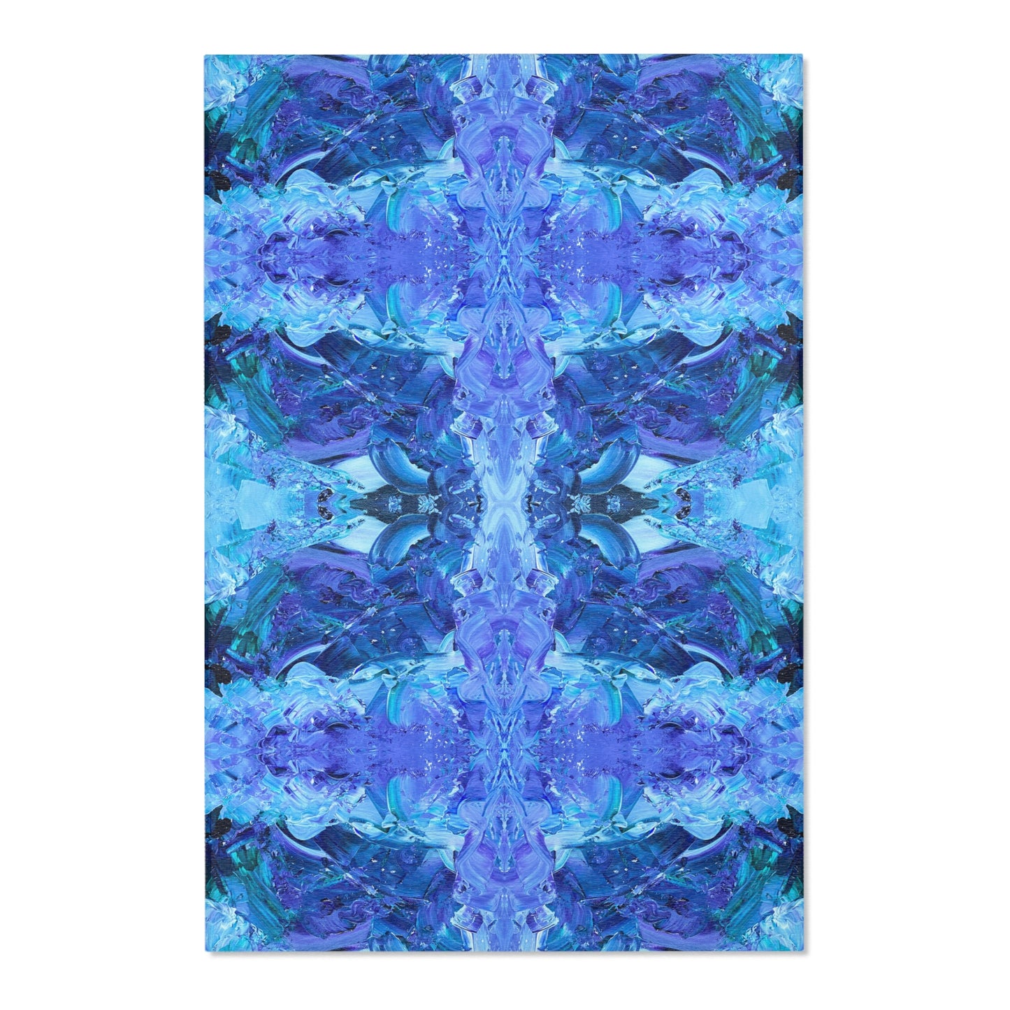 Waves Of Sapphire Area Rugs