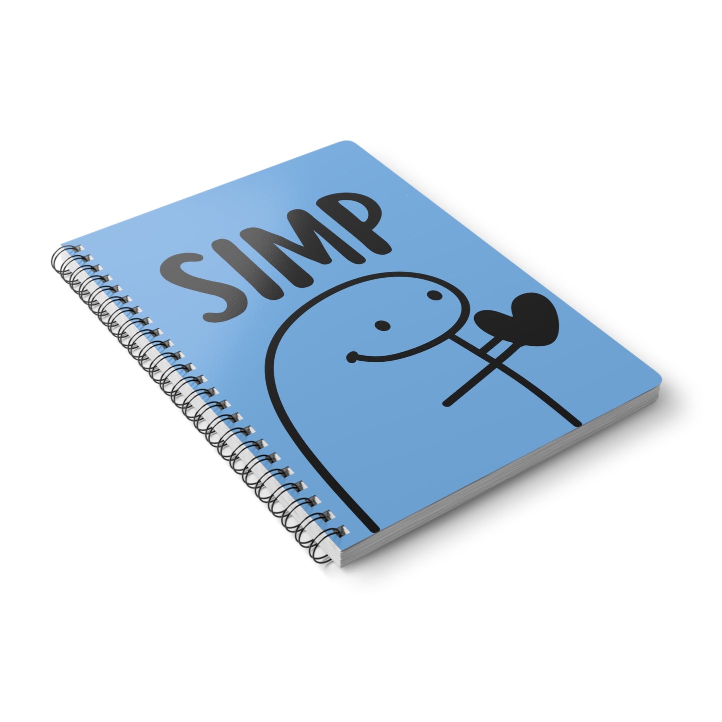 Simp (2) Wirobound Softcover Notebook, A5