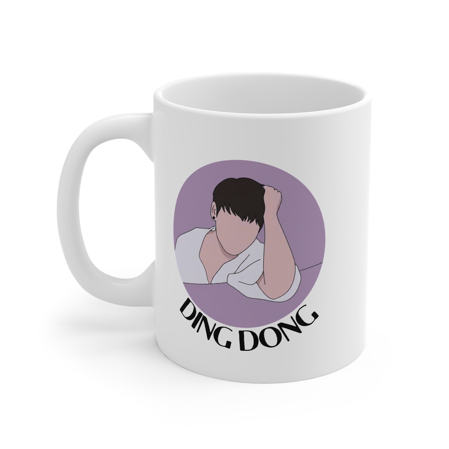 Ding Dong (Jungkook) 11oz White Mug