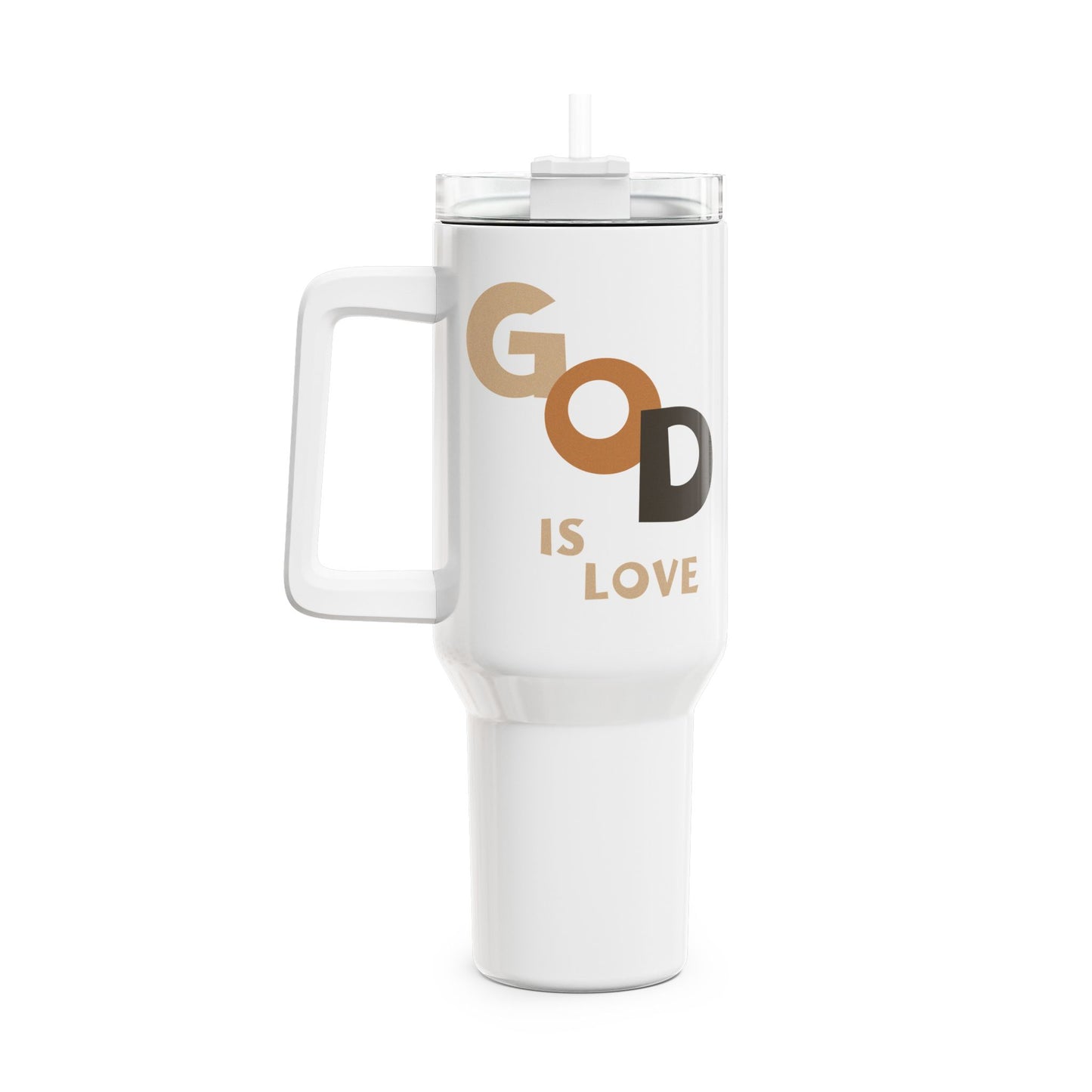 God Is Love Tumbler, 40oz
