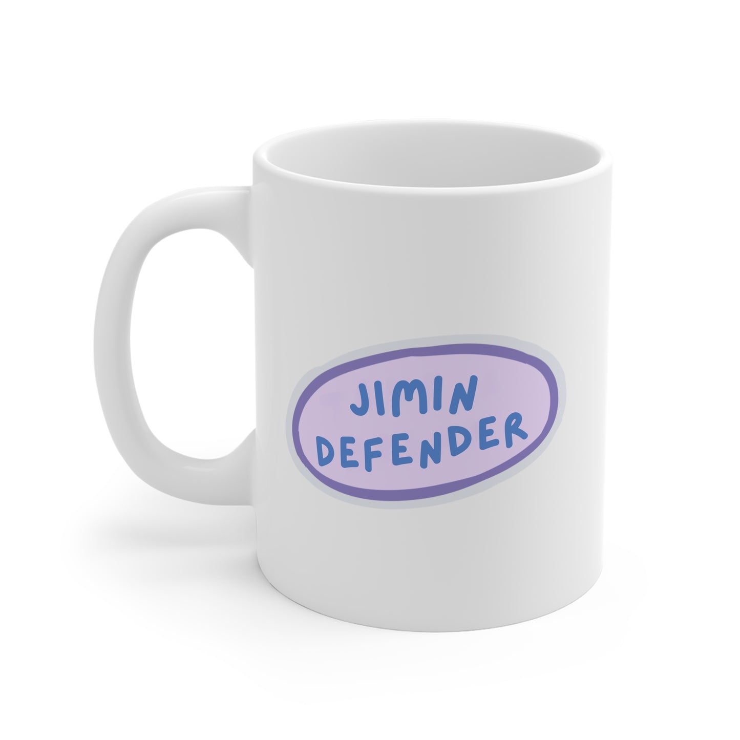 Jimin Defender 11oz White Mug