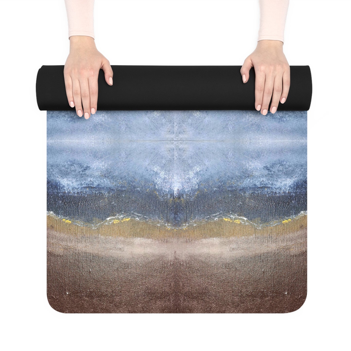 Birds Eye Rubber Yoga Mat