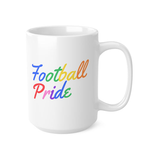 Football Pride Ceramic Coffee Cup, 15oz
