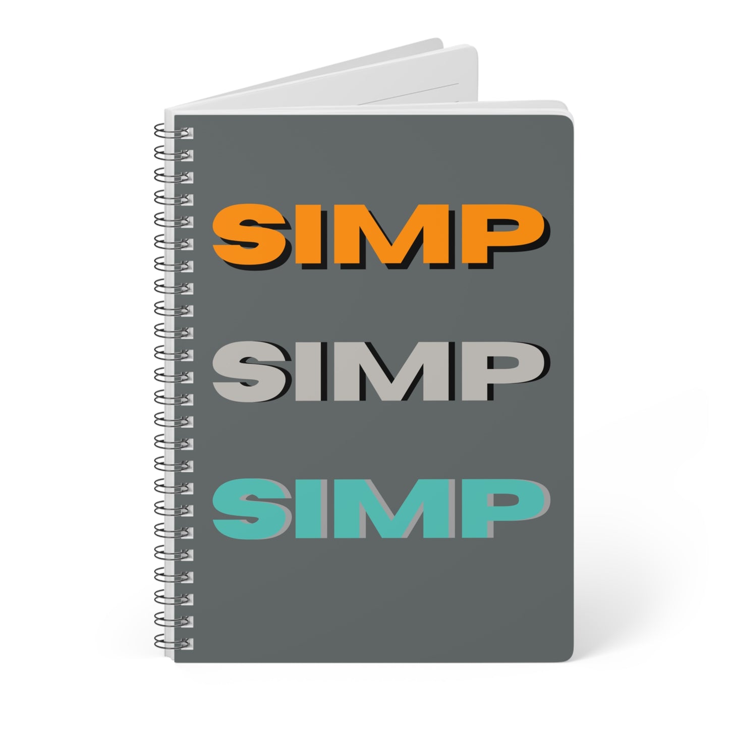 Simp Wirobound Softcover Notebook, A5