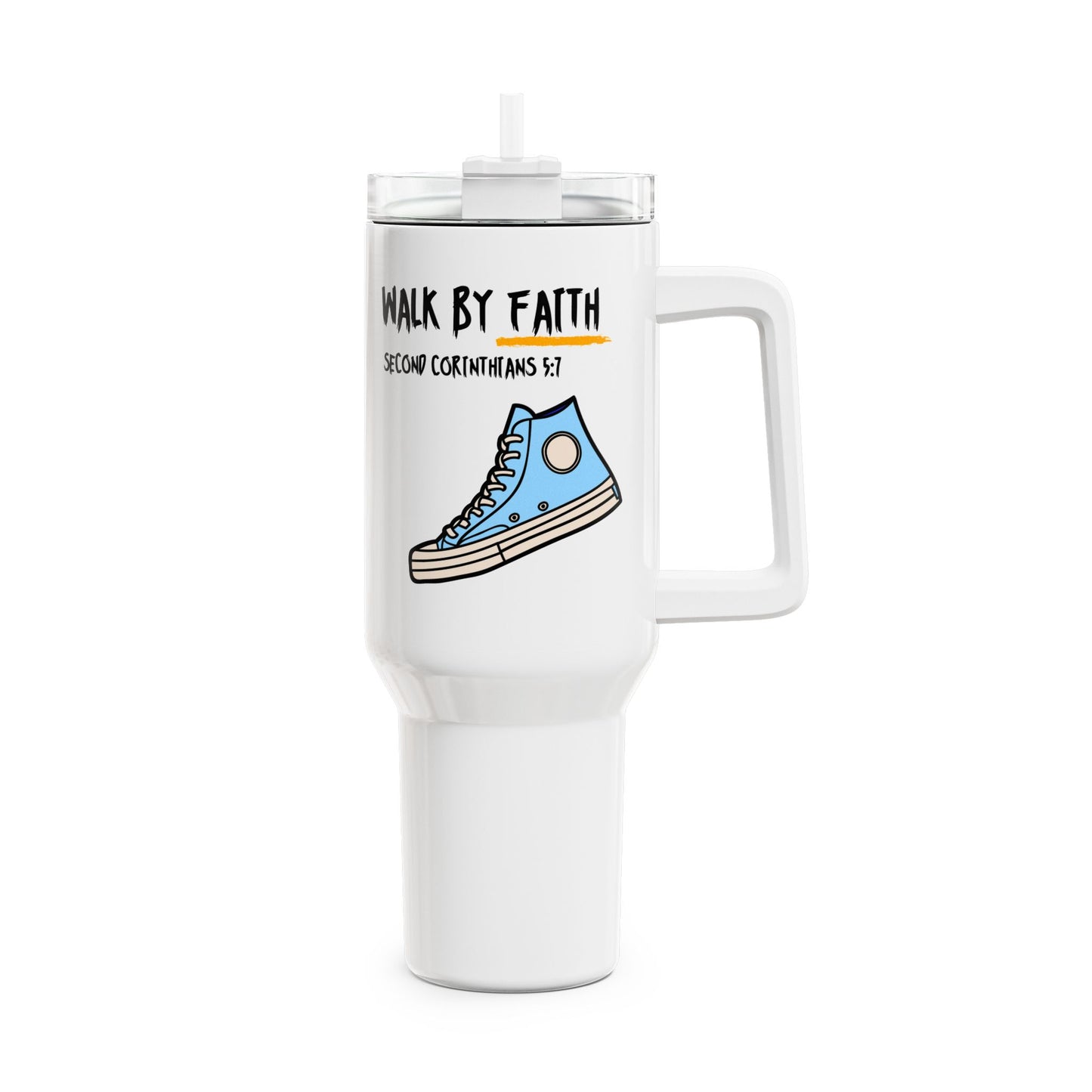 Walk By Faith Tumbler, 40oz