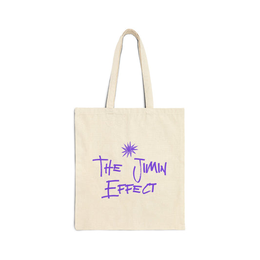 The Jimin Effect Cotton Canvas Tote Bag