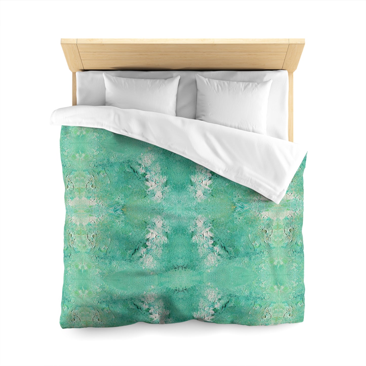 Chlorophyll Microfiber Duvet Cover