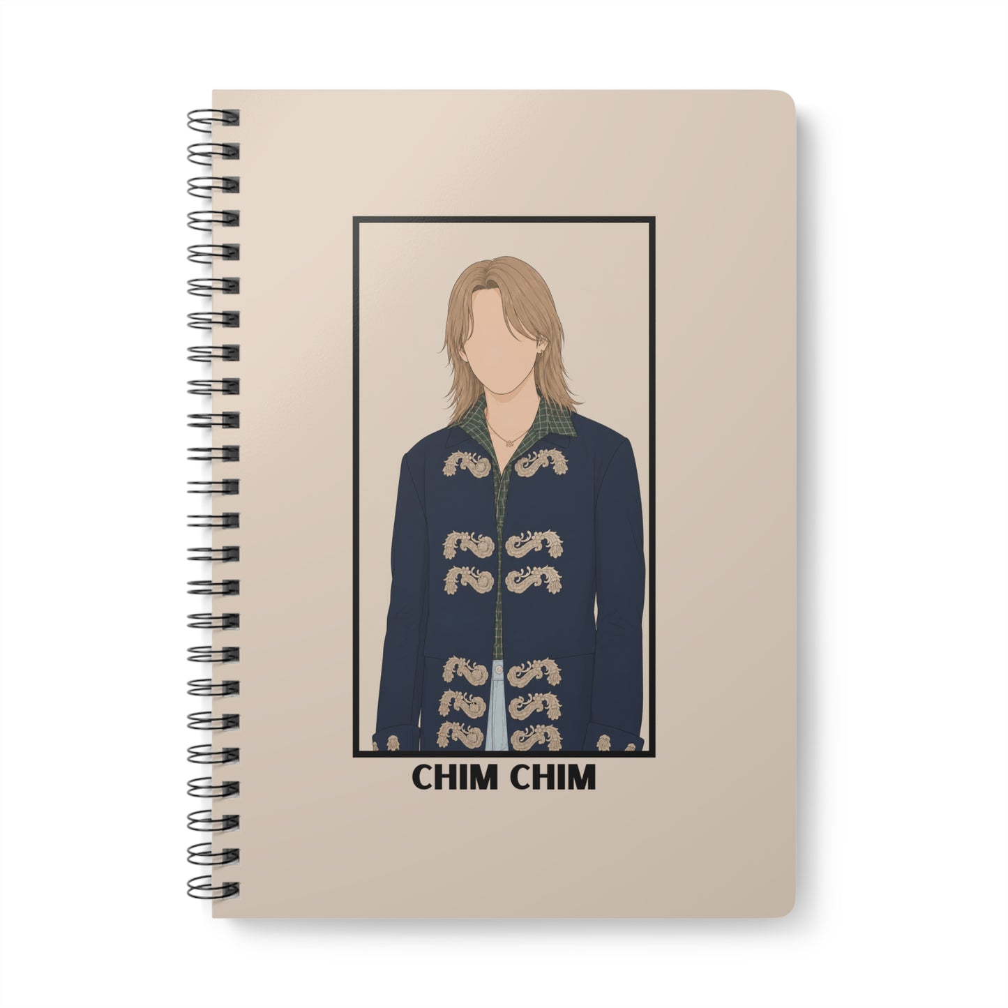 Chim Chim (Jimin 1) Wirobound Softcover Notebook, A5