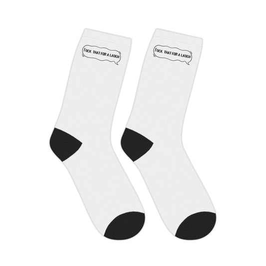 Fuck That For A Laugh Mid-length Socks