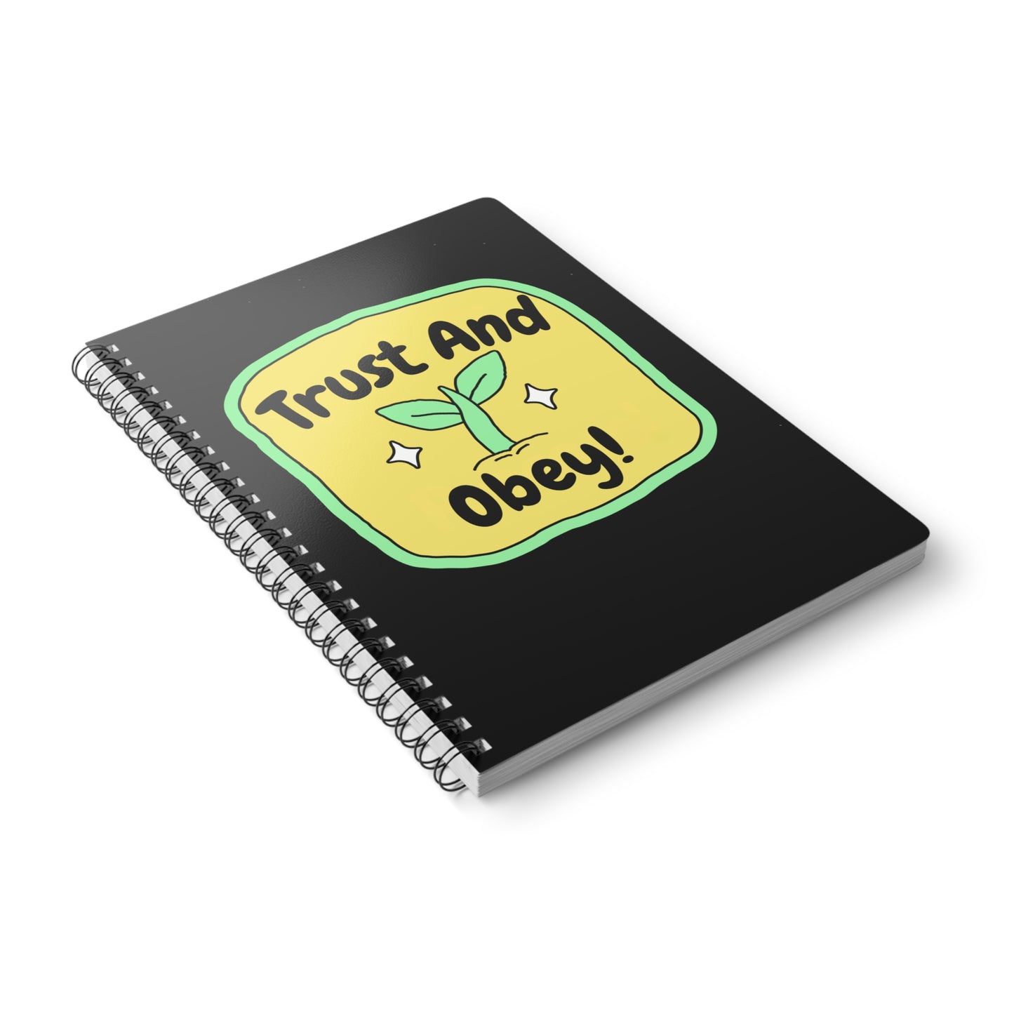 Trust & Obey Wirobound Softcover Notebook, A5